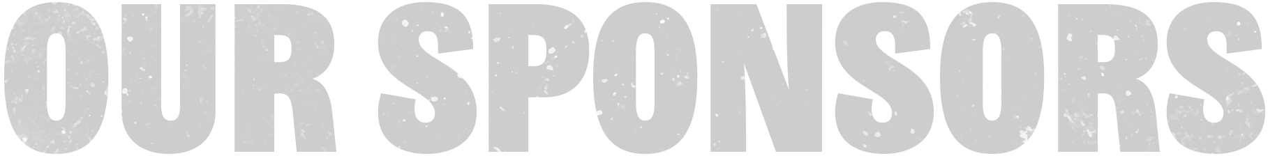 Our Sponsors